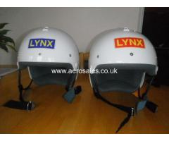 Two Nearly New Lynx Helmets (size Medium)