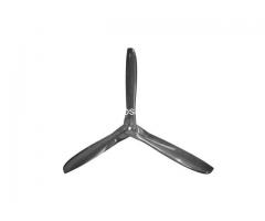 Propellers for paragliding - carbon fiber and fiberglass.